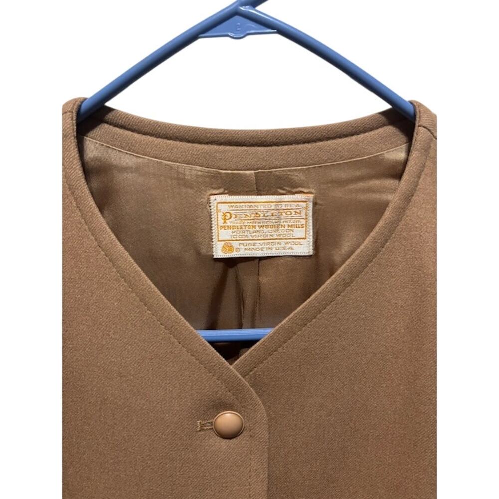 Vintage Pendleton Suit Jacket Wool Blazer Classic… - image 3